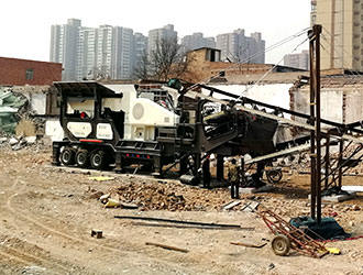 江蘇建筑垃圾處理現場(chǎng)