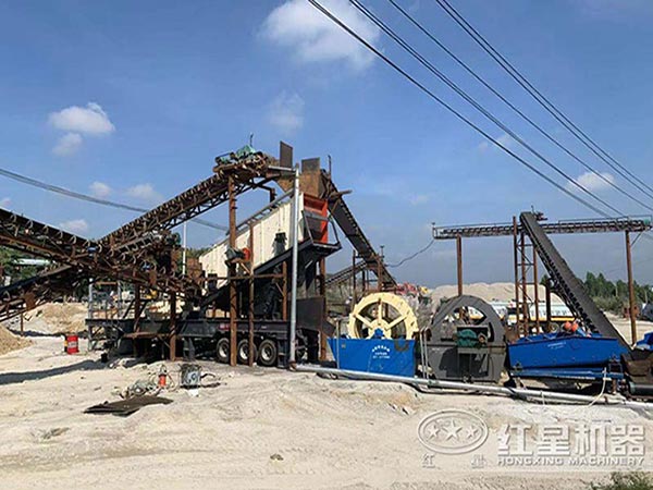 移動(dòng)制砂機與固定式制砂機