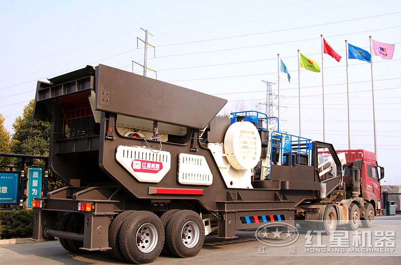 已經(jīng)上路的移動(dòng)垃圾破碎機