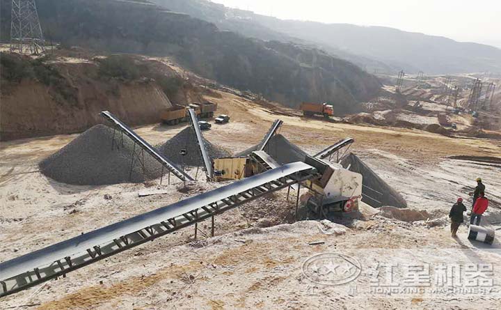 小型反擊碎石機(jī)客戶(hù)現(xiàn)場(chǎng)