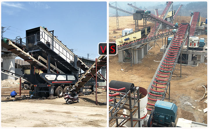 移動、固定破碎現(xiàn)場