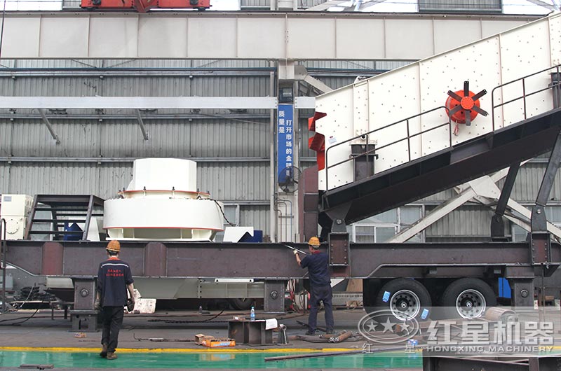 移動(dòng)制砂機