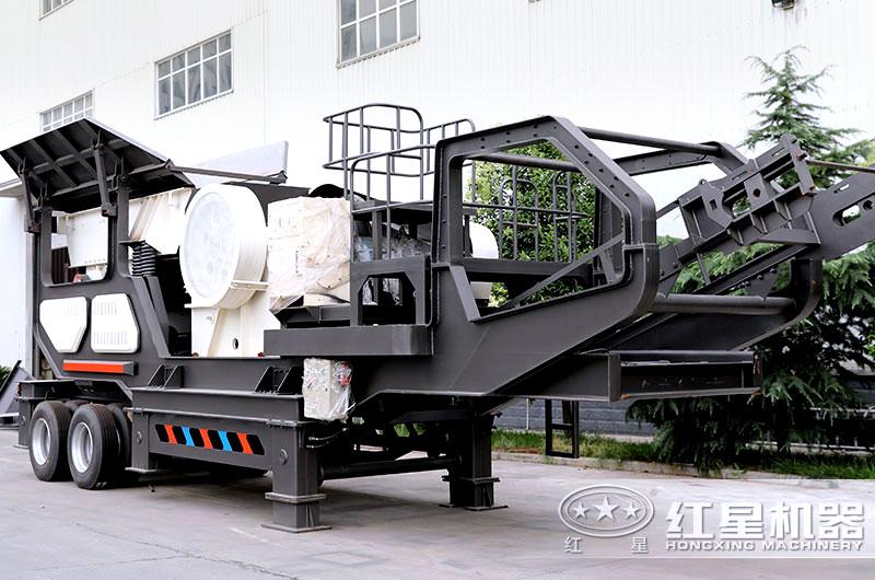 輪胎式移動(dòng)破碎機